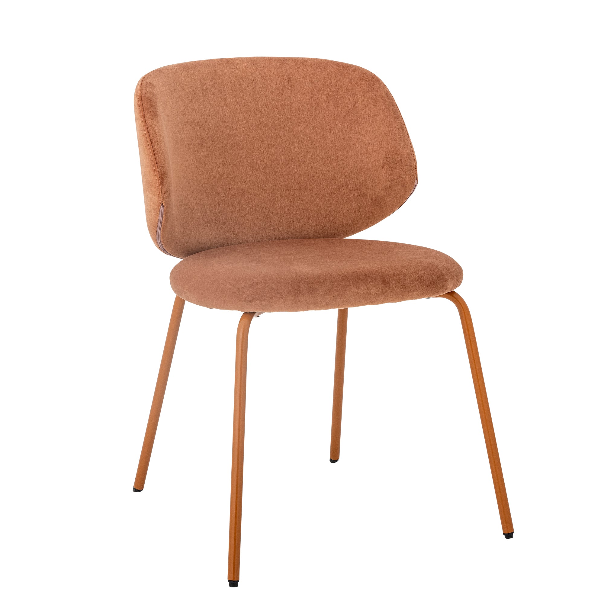 Sedia da pranzo Ponte, arancione, poliestere riciclato