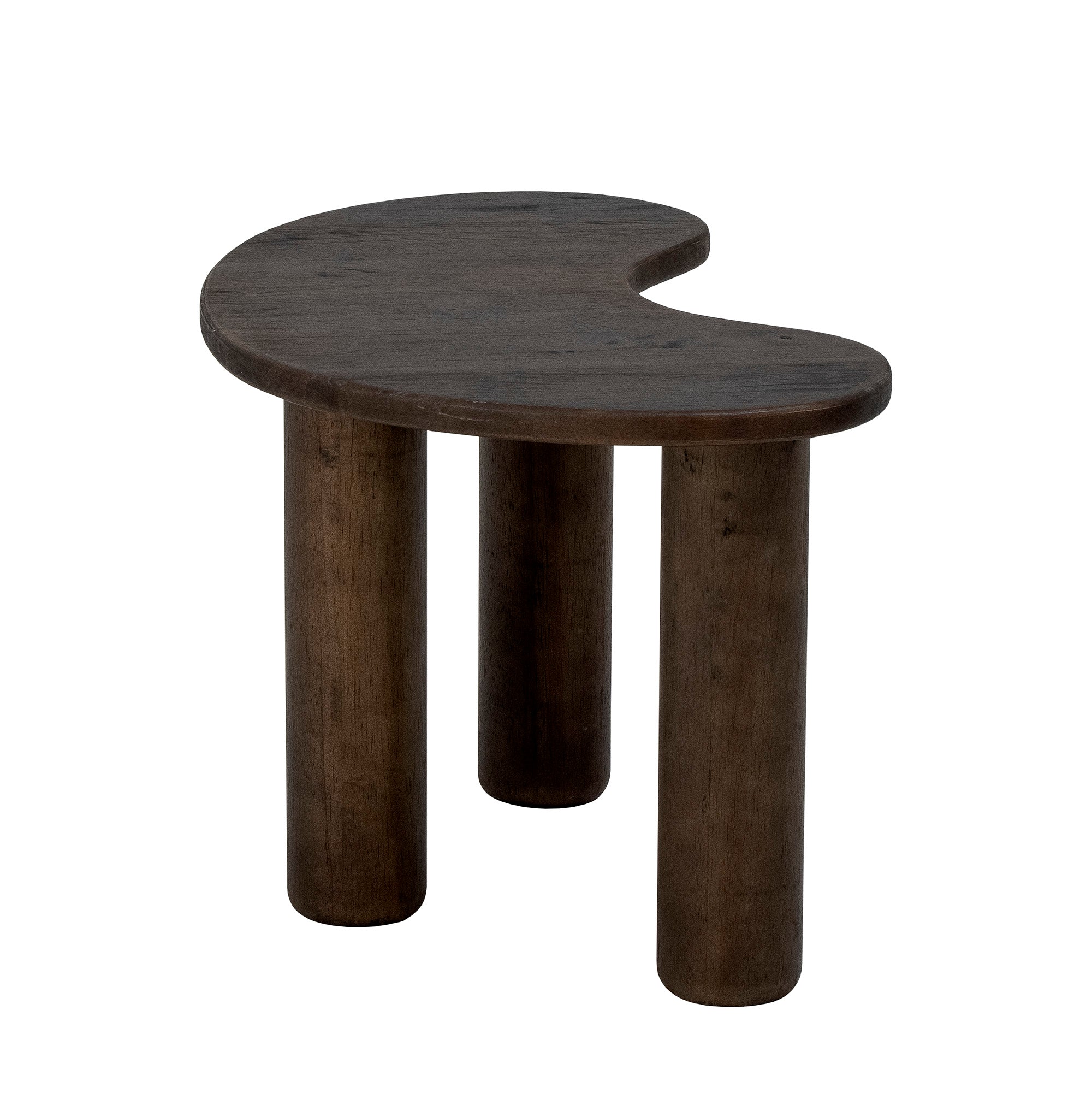 Tavolino Luppa, Marrone, Legno della gomma