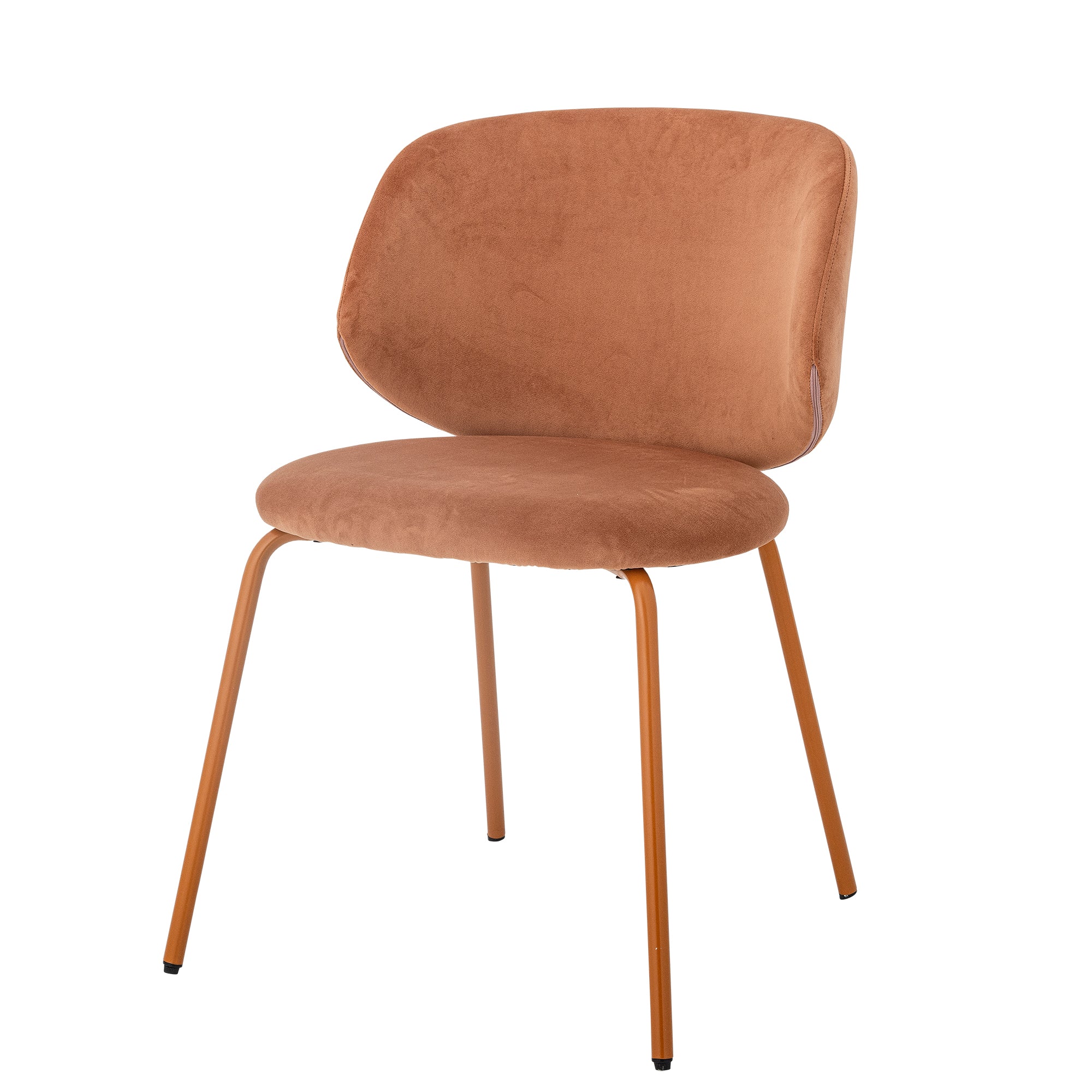 Sedia da pranzo Ponte, arancione, poliestere riciclato