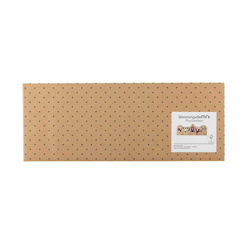 Appendiabiti Miou, Marrone, FSC®100%, MDF