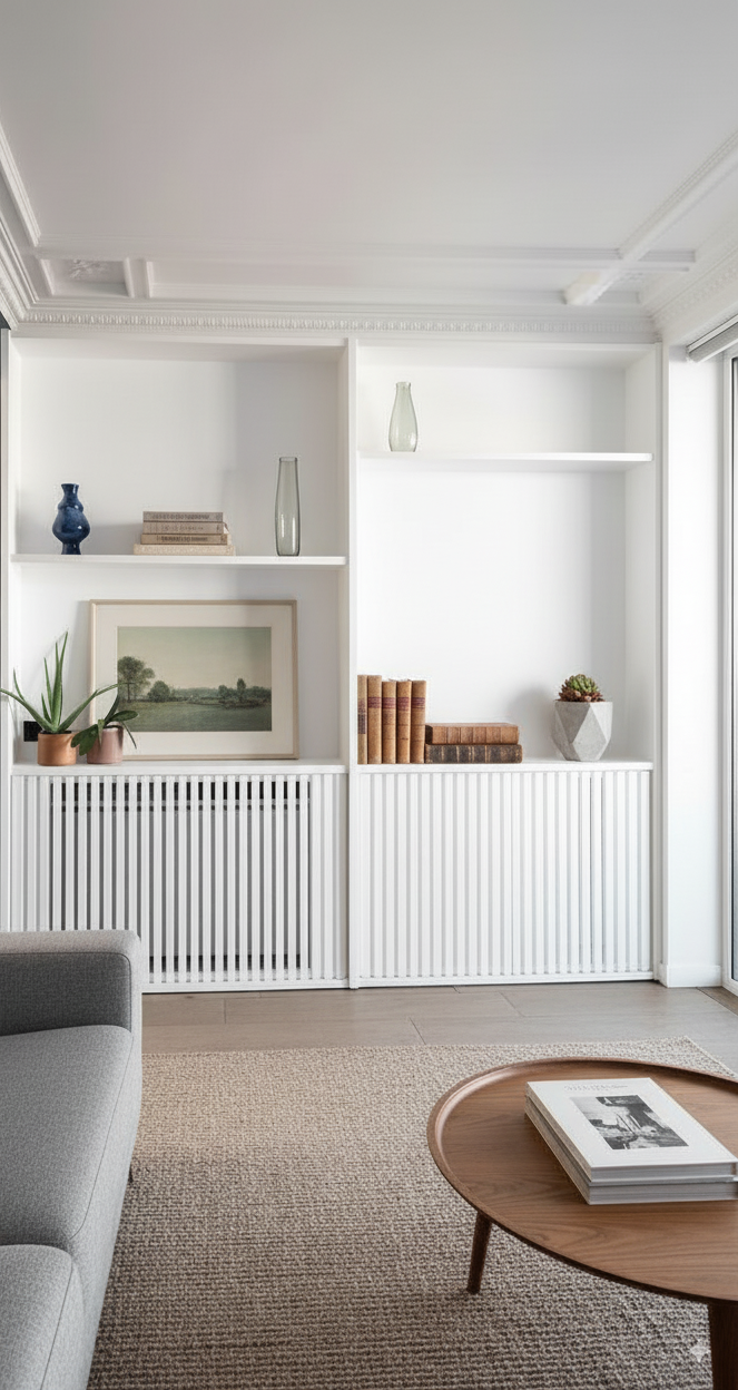 Come nascondere un calorifero brutto: 3 idee di design per copricalorifero moderni