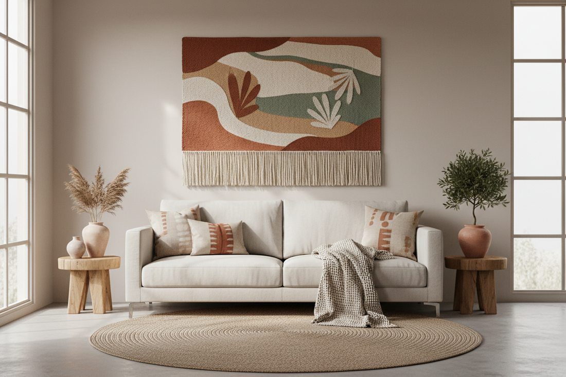 Arte tessile alle pareti: perché gli arazzi e i wall textile stanno sostituendo i quadri