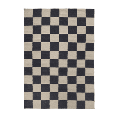Tappeto SQUARE Black/Natural