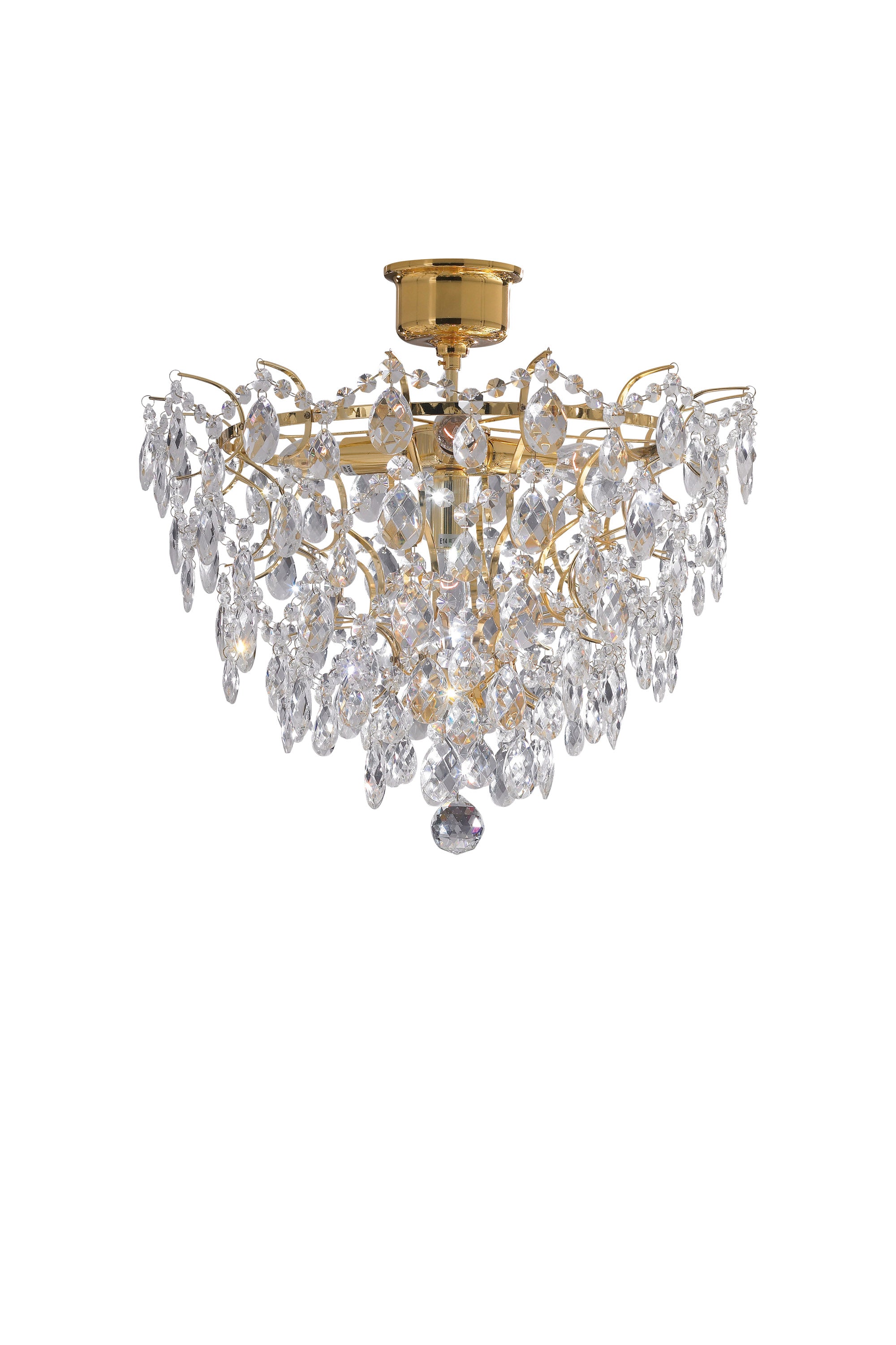 ROSENDAL Plafond 4L Oro/MC