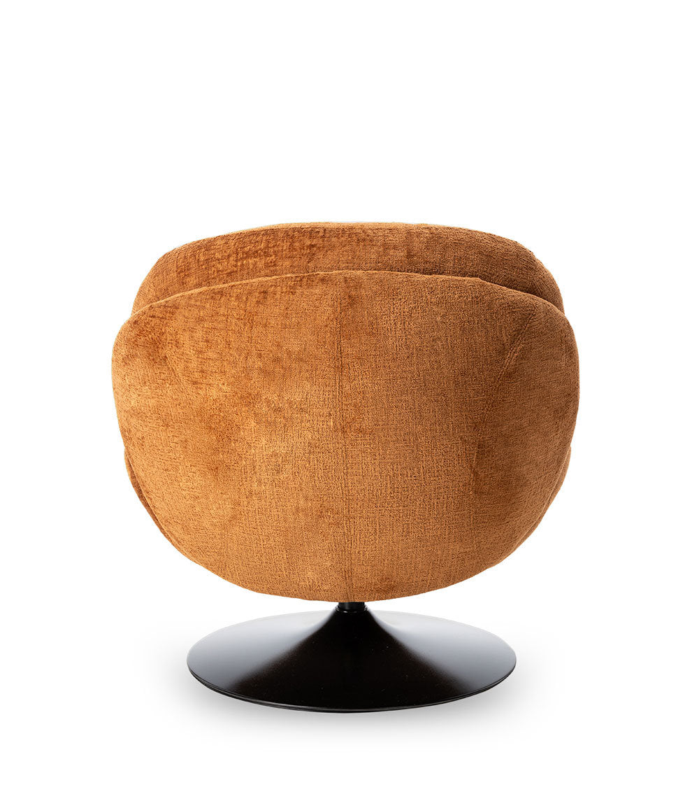 Poltrona Memento Brûlé Arancione 81x86xH83cm