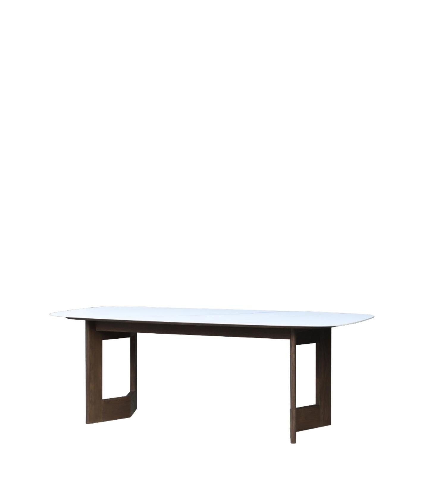 Tavolo da pranzo Manre 180x90xH75cm - Bianco