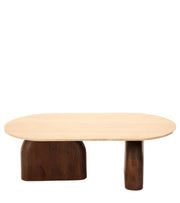 Tavolino Aydin travertino 120x65xH40cm