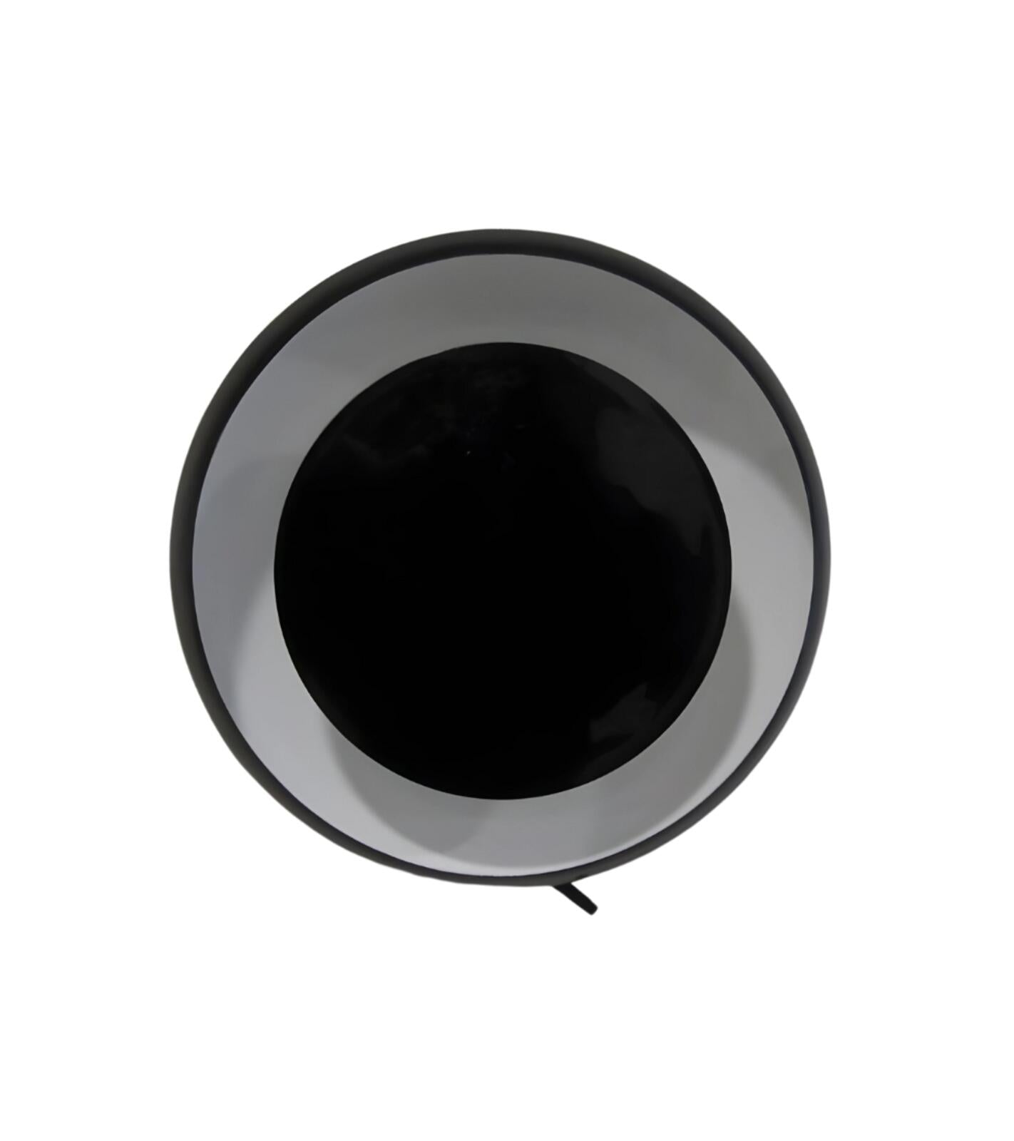 Applique Target D38xH13cm - Nero