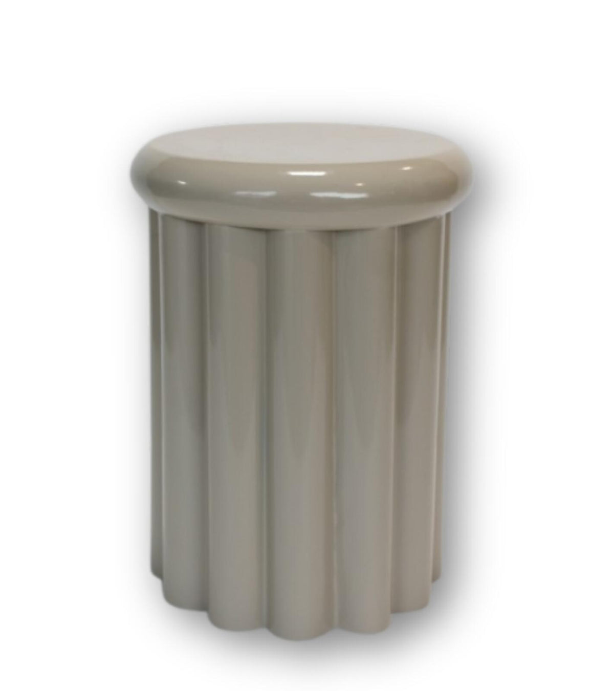 Tavolino Blora D33xH46cm - Crema