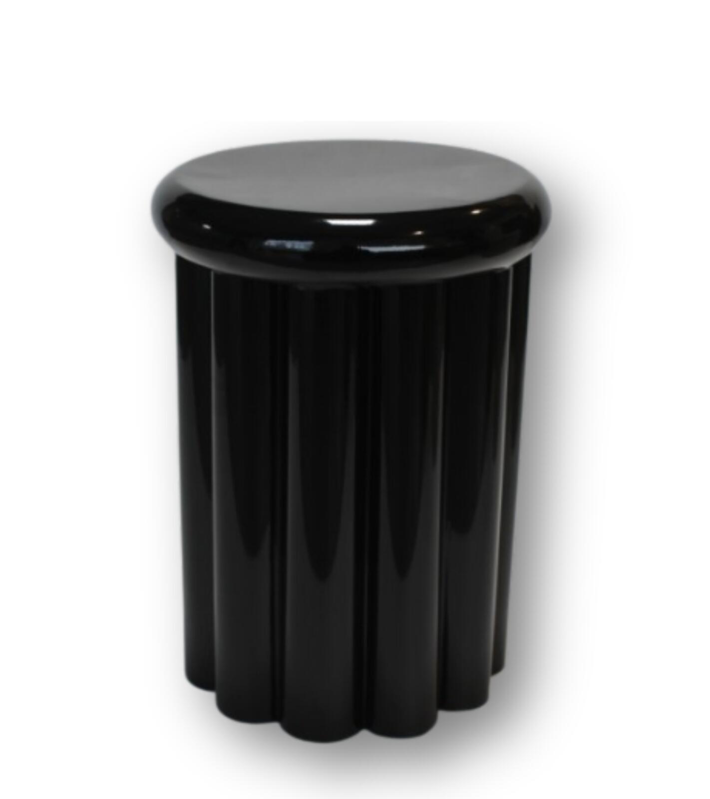 Tavolino Blora D33xH46cm - Nero