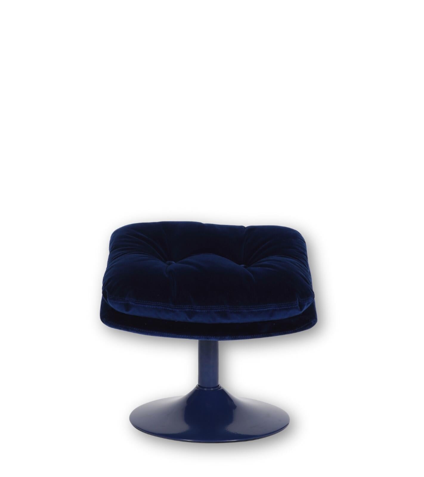 Poggiapiedi Memento POP Blu 45x50xH44cm