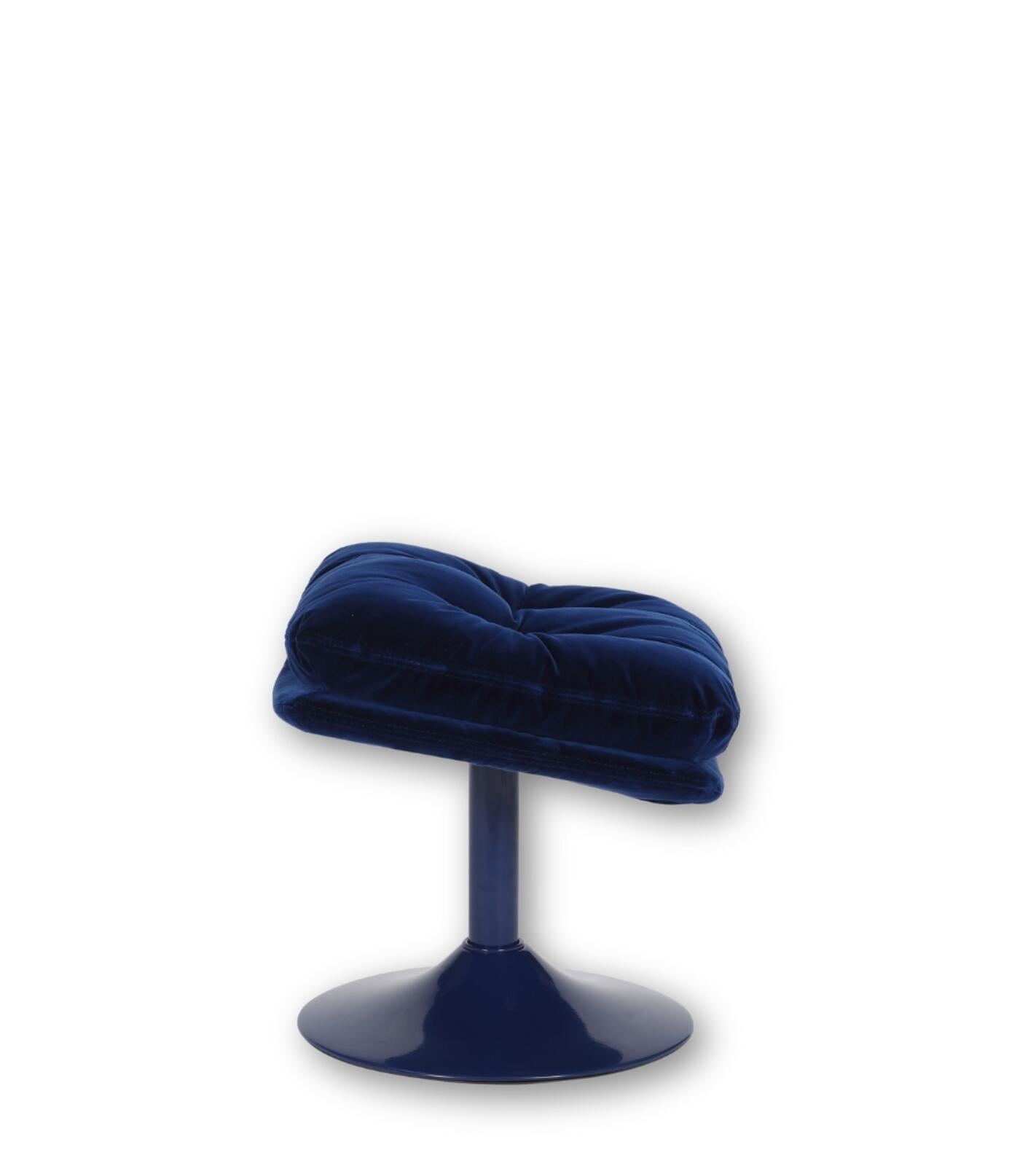 Poggiapiedi Memento POP Blu 45x50xH44cm