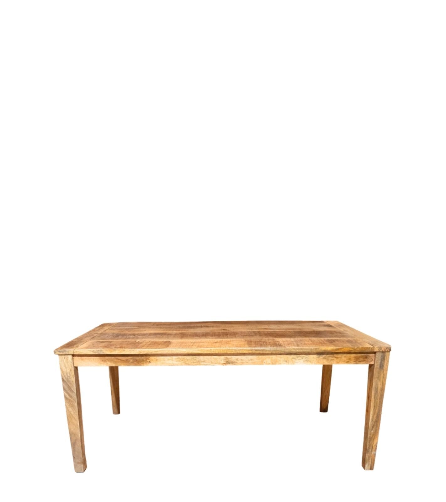 Tavolo da pranzo Marla Naturale 140x80xH76cm - Naturale
