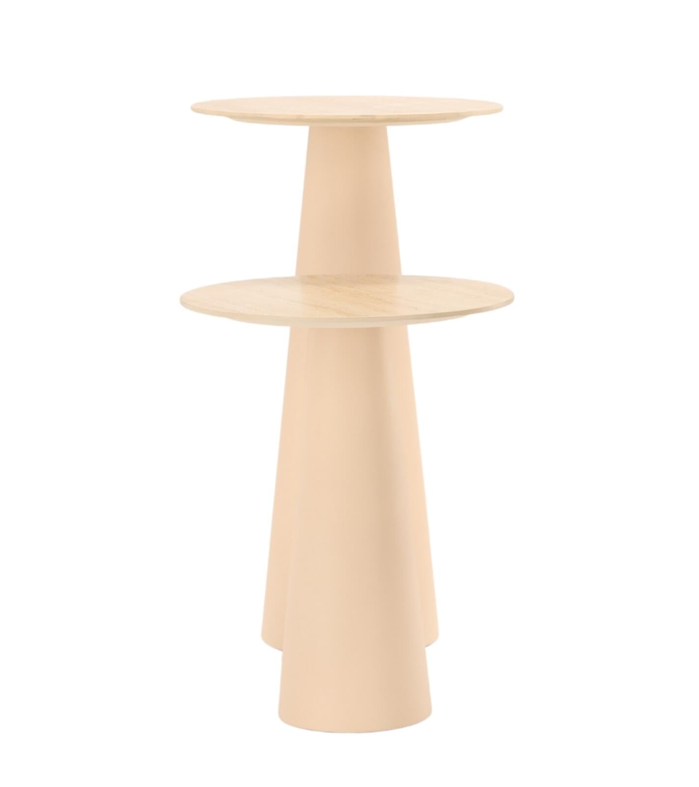 Set di tavolini Tora S/2 D40xH73cm