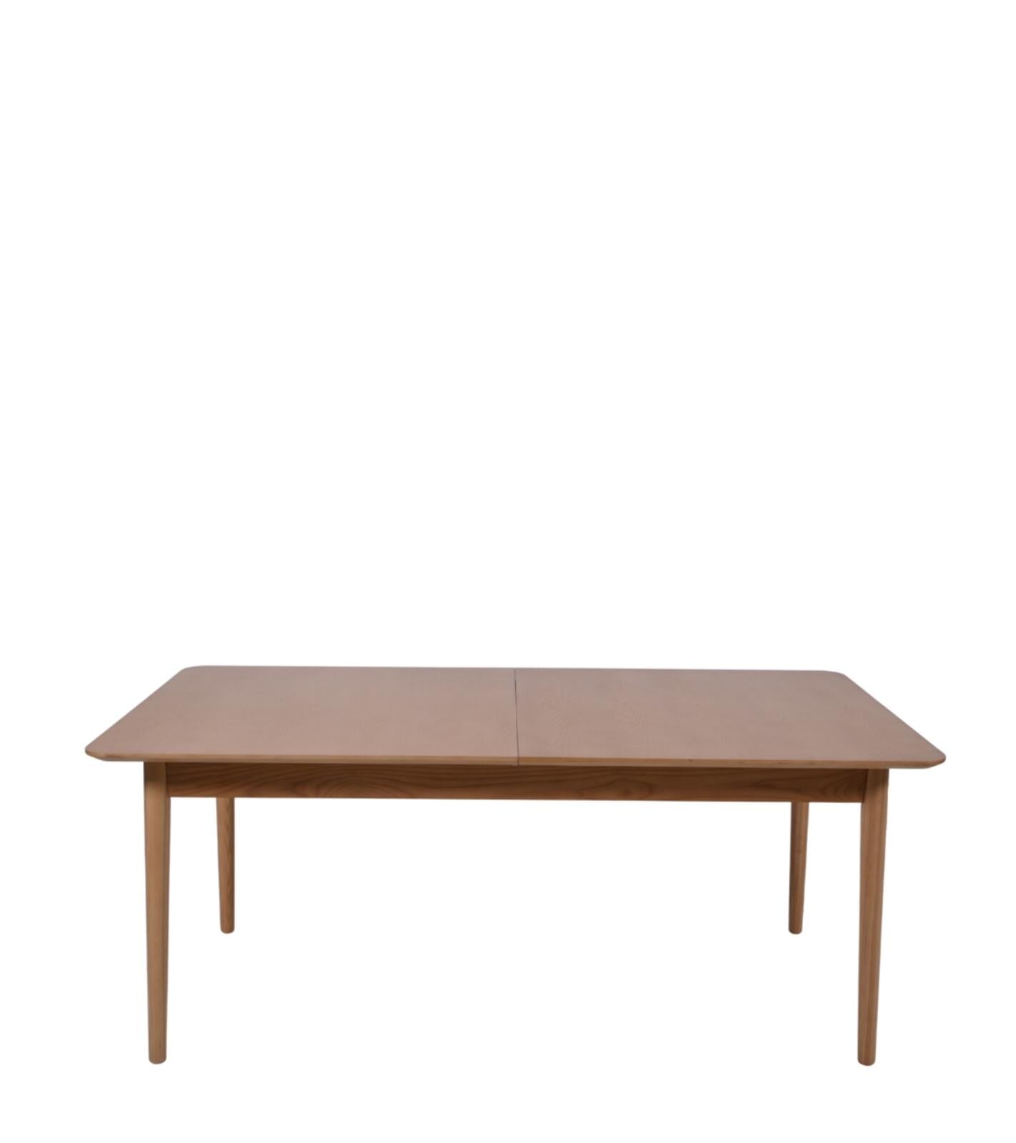 Tavolo da pranzo allungabile Kassel Naturale 180(~260)x90xH75cm