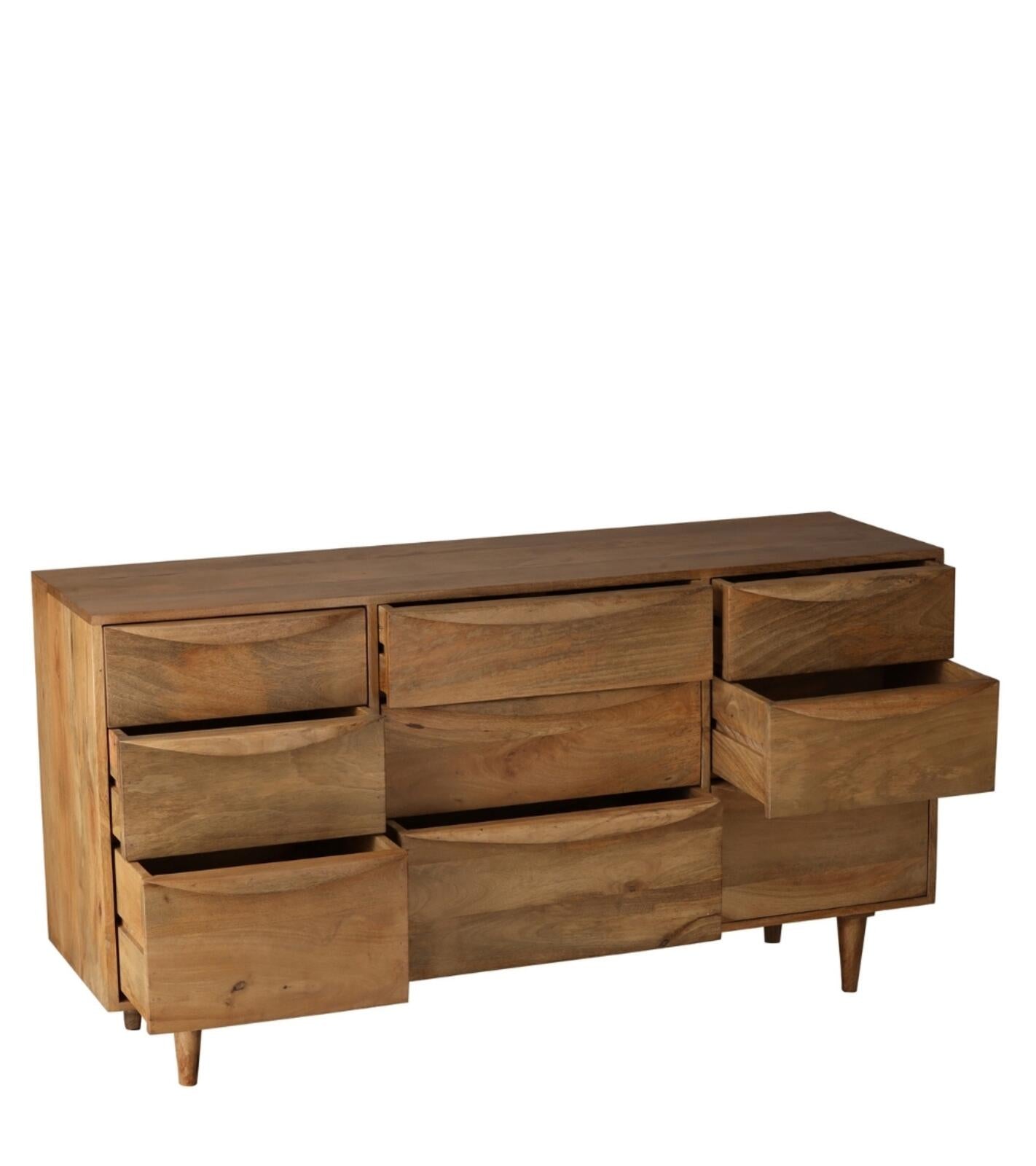 Cassettiera Barjac 140x40xH75cm