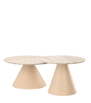 Set di tavolini Lanot S/2 D60xH30cm