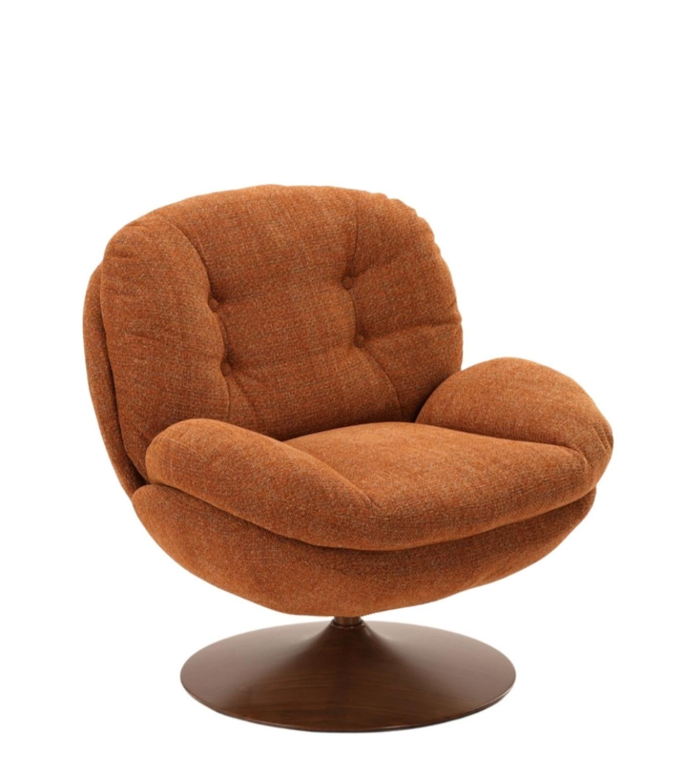 Poltrona Memento RETRO gamba noce 81x86xH83cm - Fox