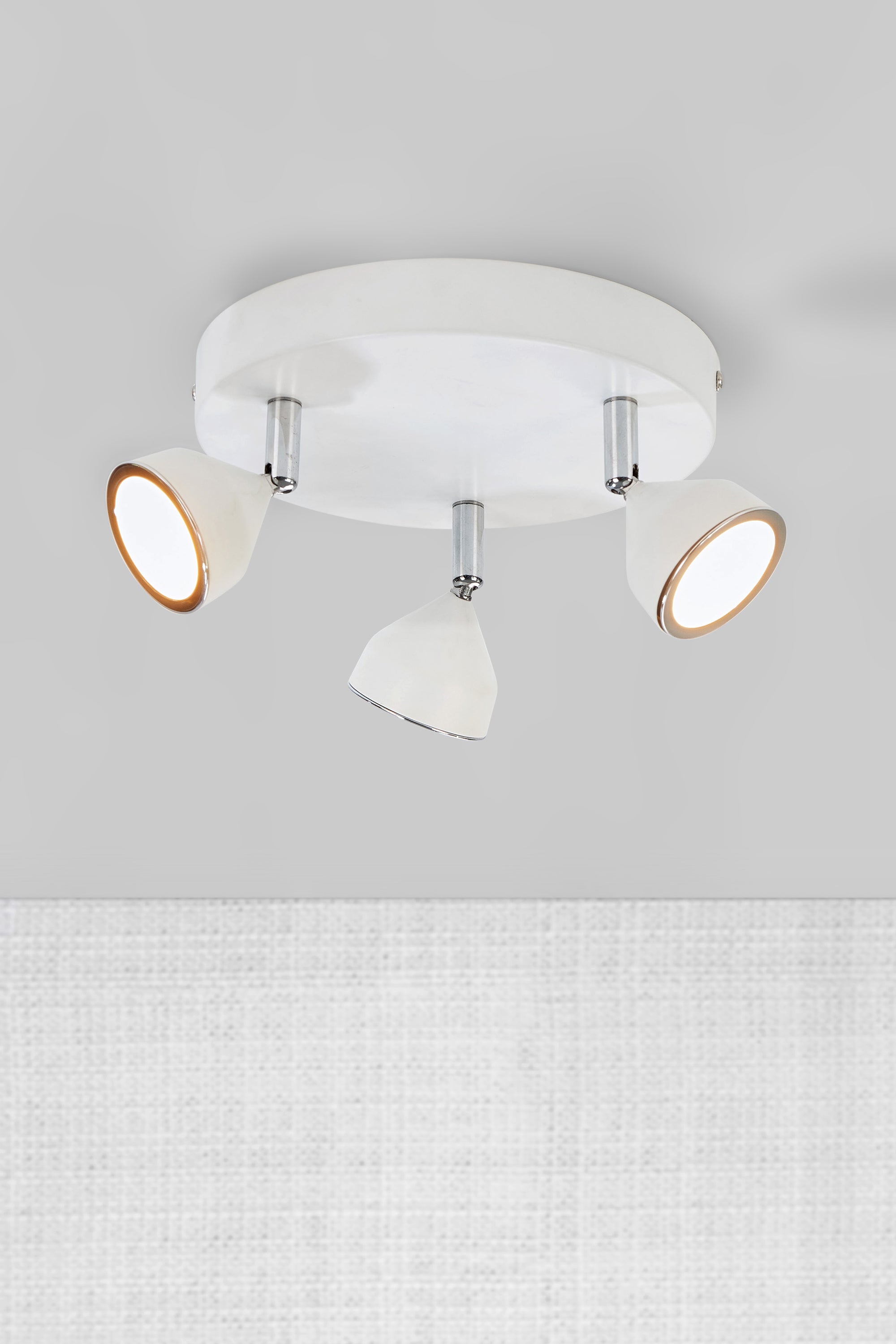 HYSSNA LED Soffitto 3L Acciaio IP21