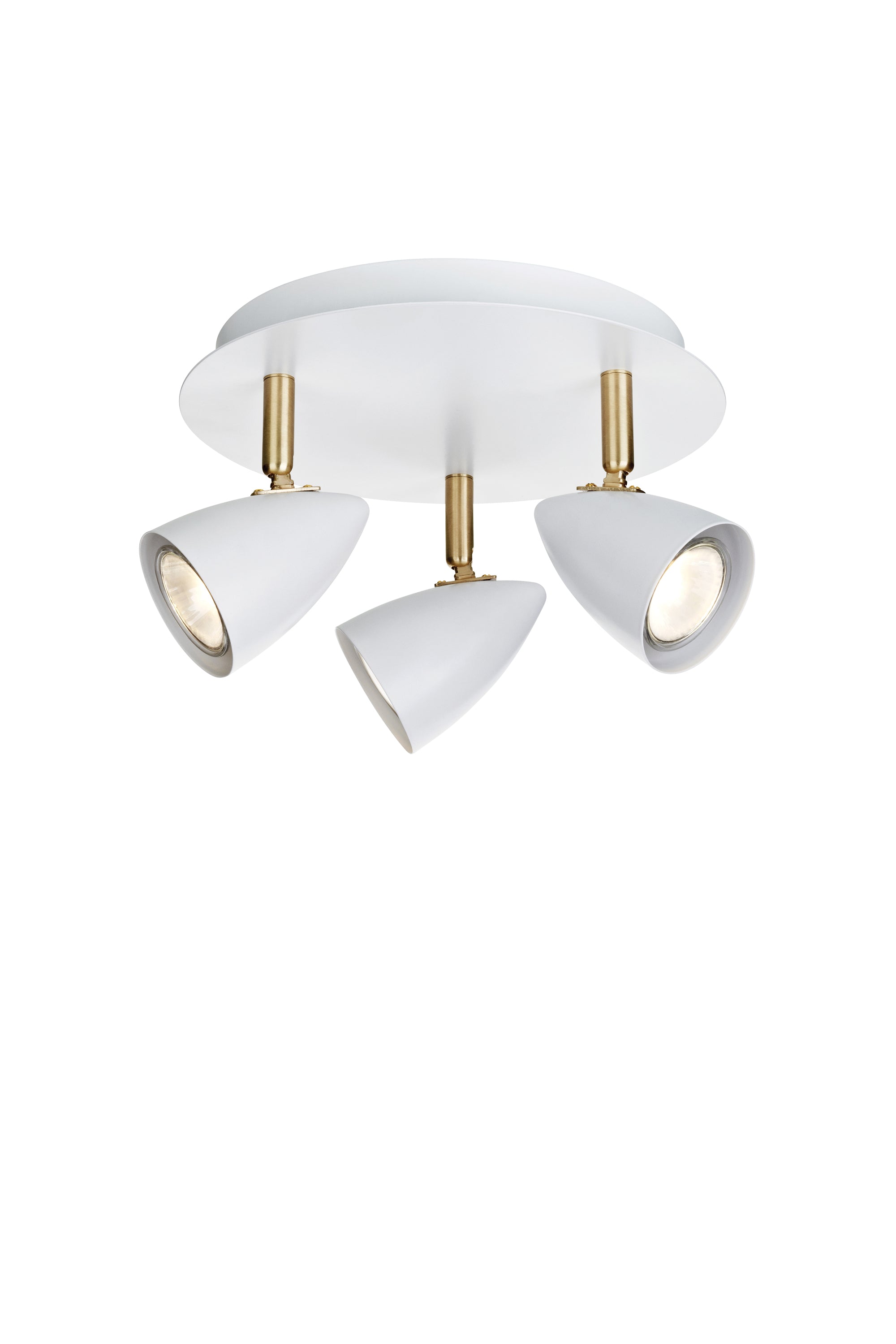 CIRO Soffitto 3L Bianco/Ottone