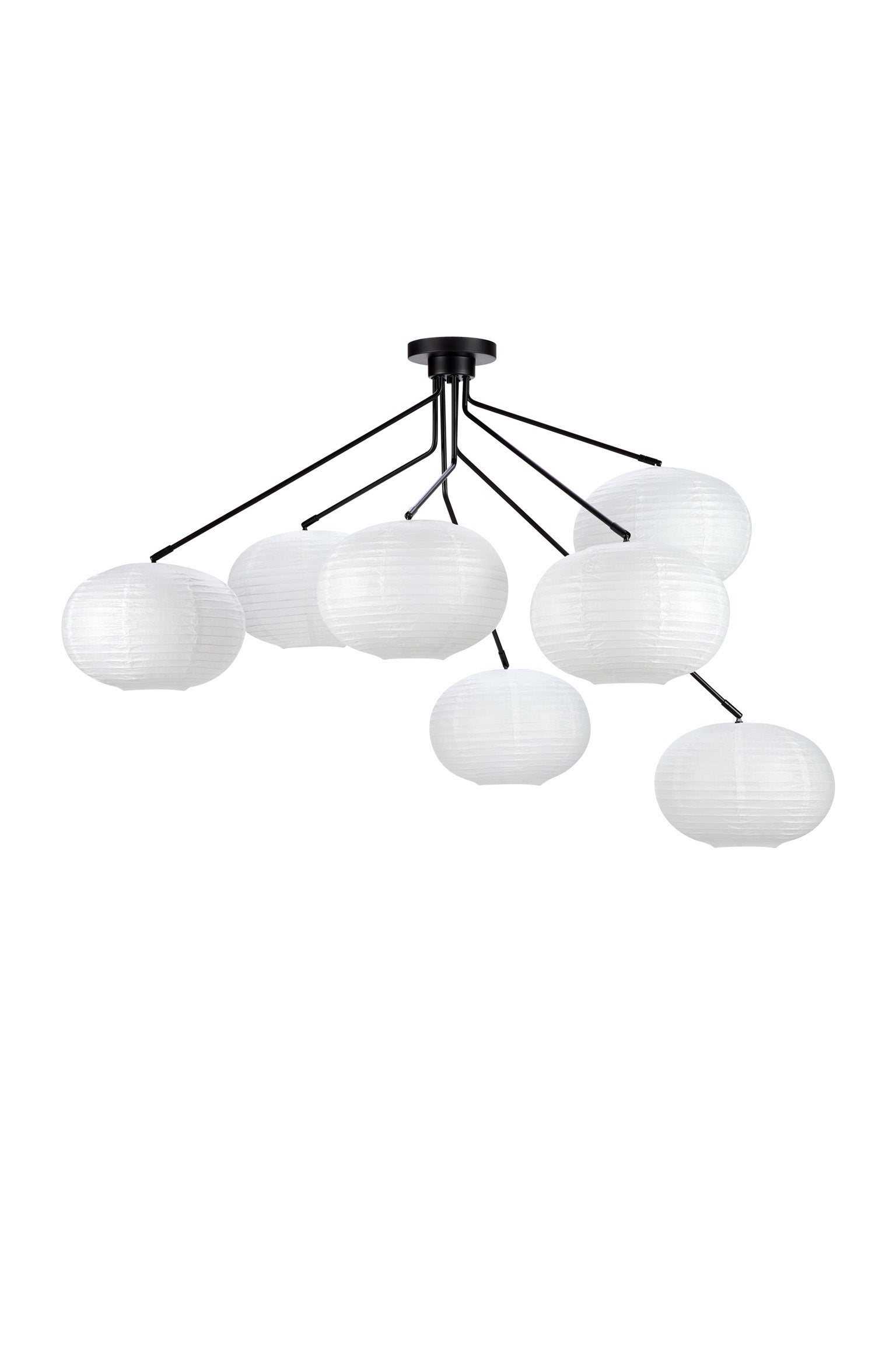 GALAXY Soffitto 7L Nero/Bianco