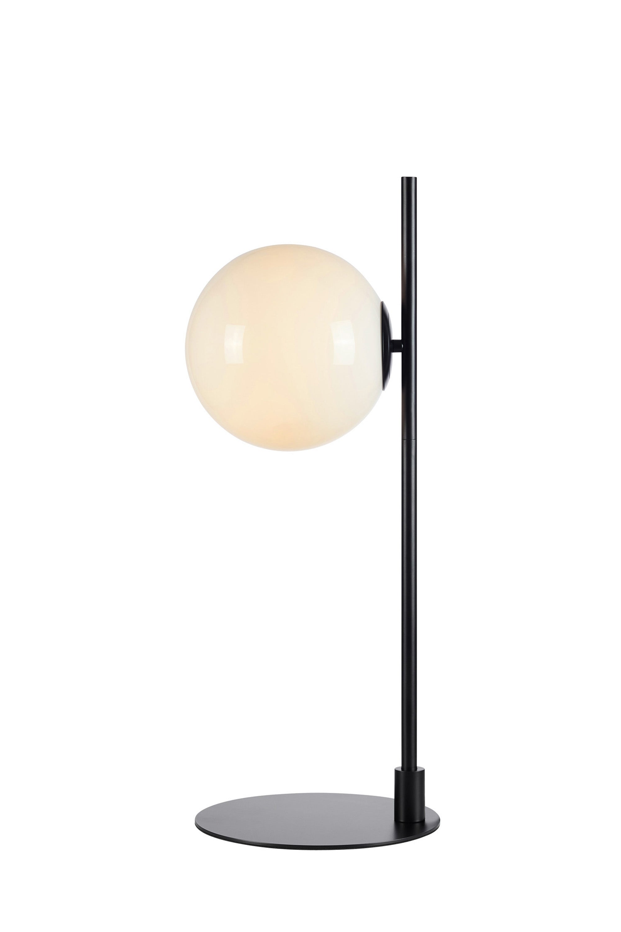 DIONE Lampada da tavolo 1L Nero/Bianco