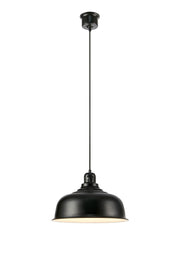 PORT Lampadario 1L Nero Piccolo