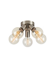 MAZZO Soffitto 5L Nichel Satinato