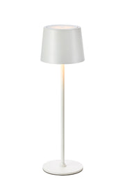 FIORE Ricaricabile Lampada da tavolo Bianco Opaco B/O