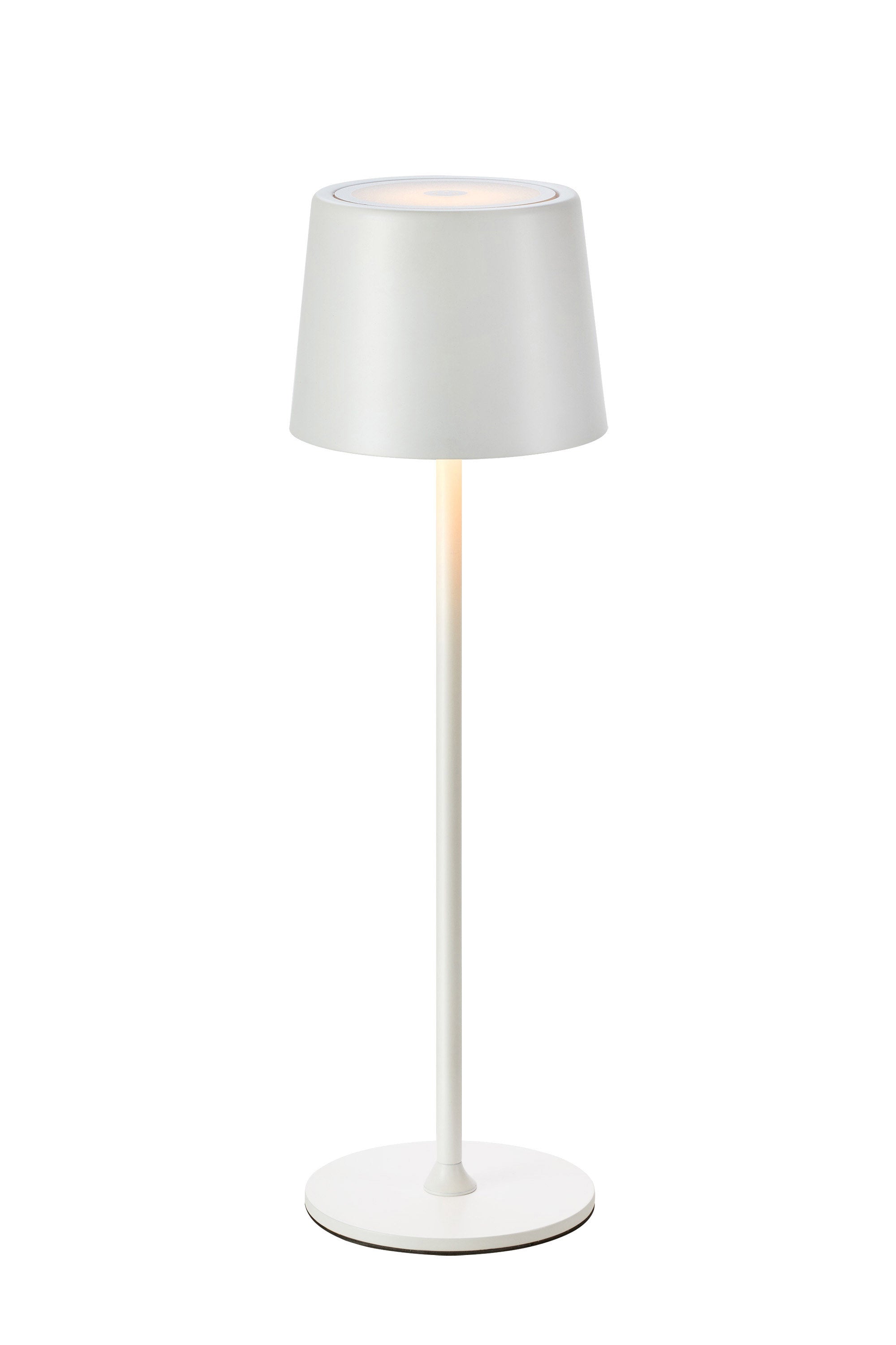 FIORE Ricaricabile Lampada da tavolo Bianco Opaco B/O