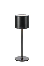 FILO Ricaricabile Lampada da tavolo Nero Opaco B/O