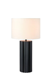 Lampada da tavolo HASHIRA 1L Nero/Bianco sporco