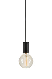 Lampadario CIELO 1L Nero Sabbiato