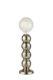 GONG Lampada da tavolo 1L Argento