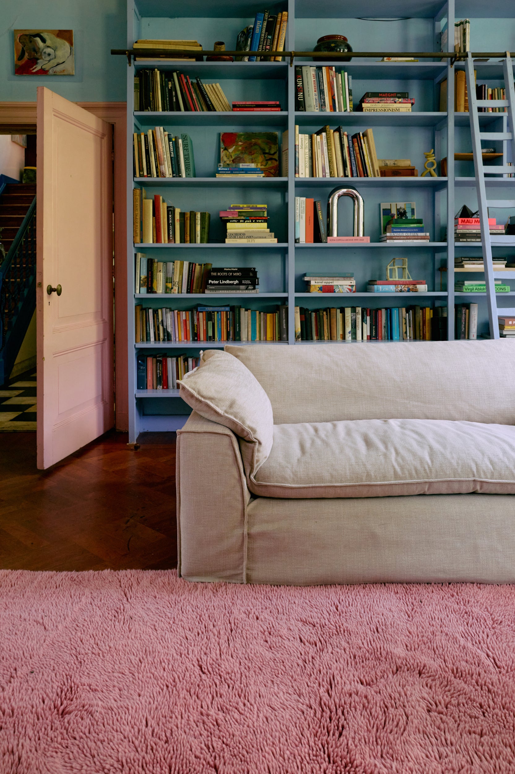 Soffice tappeto rosa (150x240 cm)
