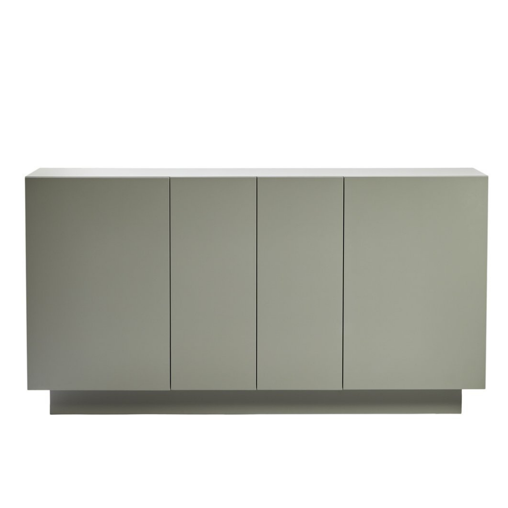 Credenza Gorizia grigio chiaro opaco