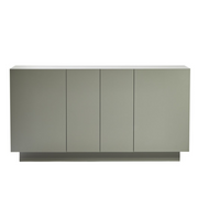 Credenza Gorizia grigio chiaro opaco