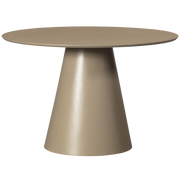 Tavolo da pranzo jorre mdf marrone militare ø120cm