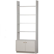 Libreria madu pino grigio nuvola profondo