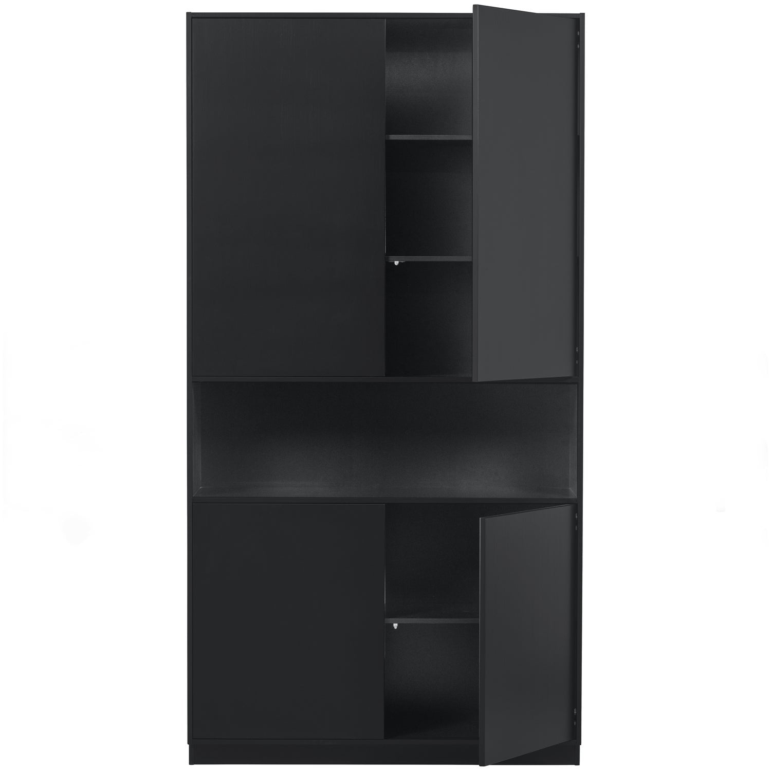 Finca buffet / armadio portaoggetti 110cm pino nero profondo