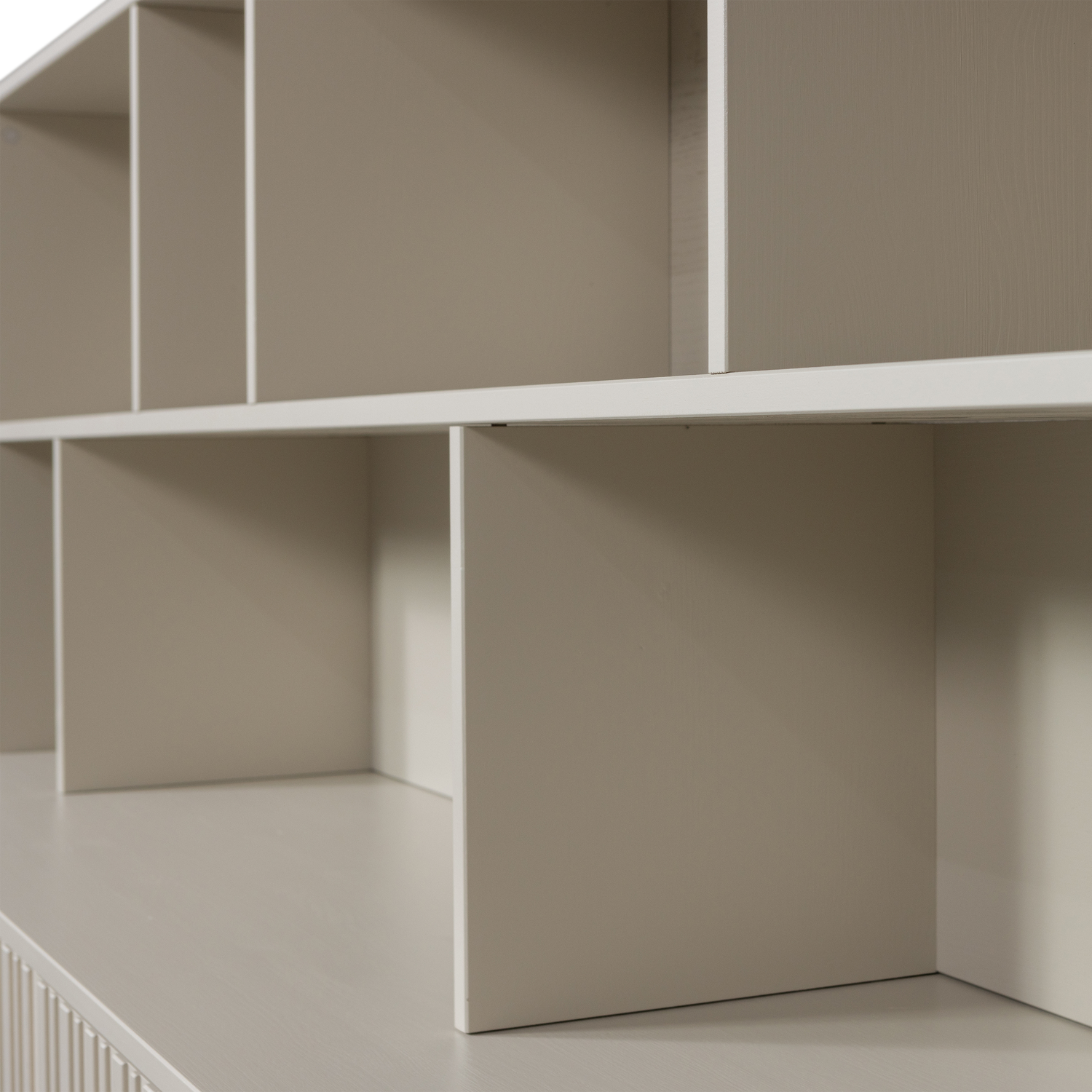 Nuovo armadio aggiuntivo rotococco pine dust