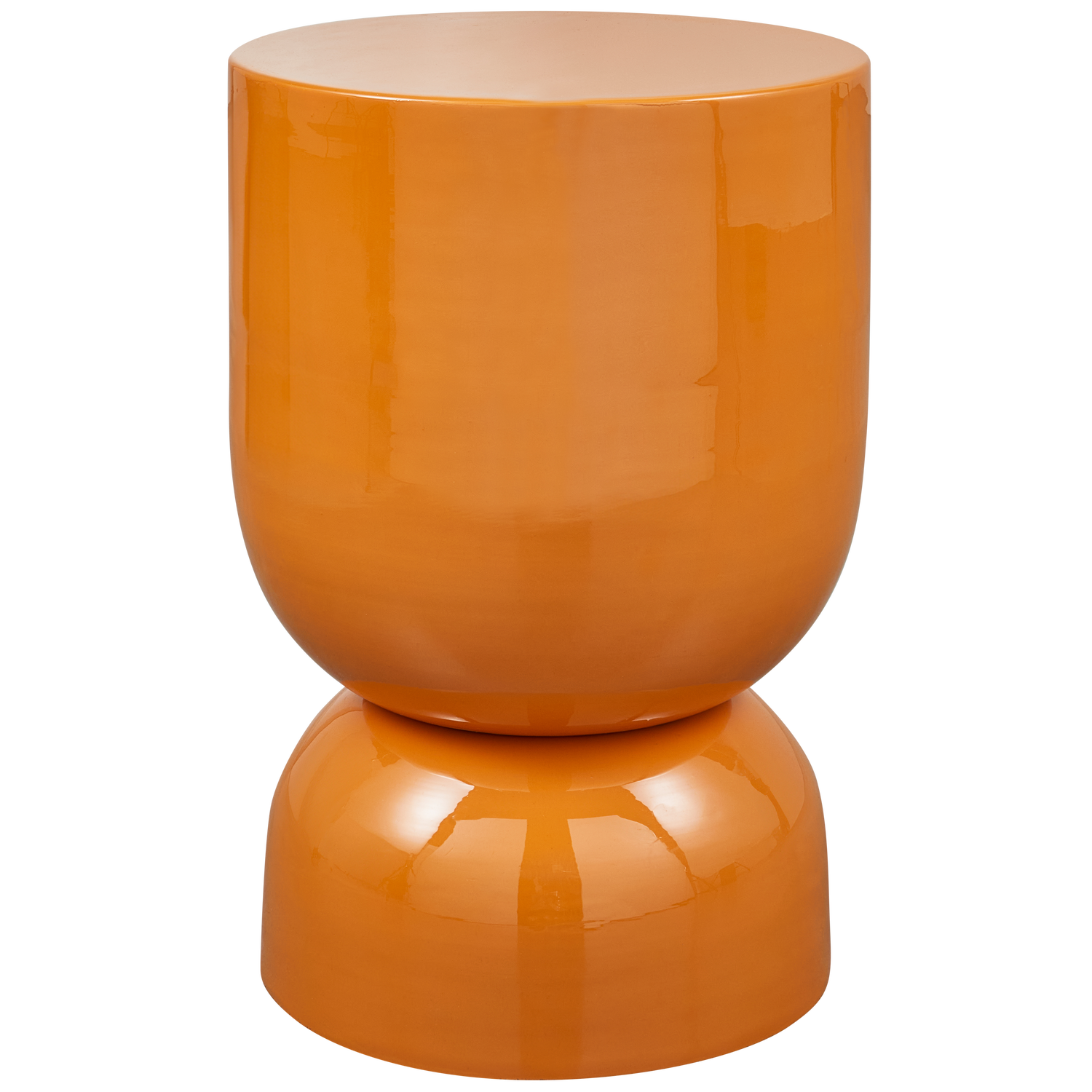 Tavolino hekla metallo arancione