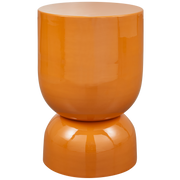 Tavolino hekla metallo arancione