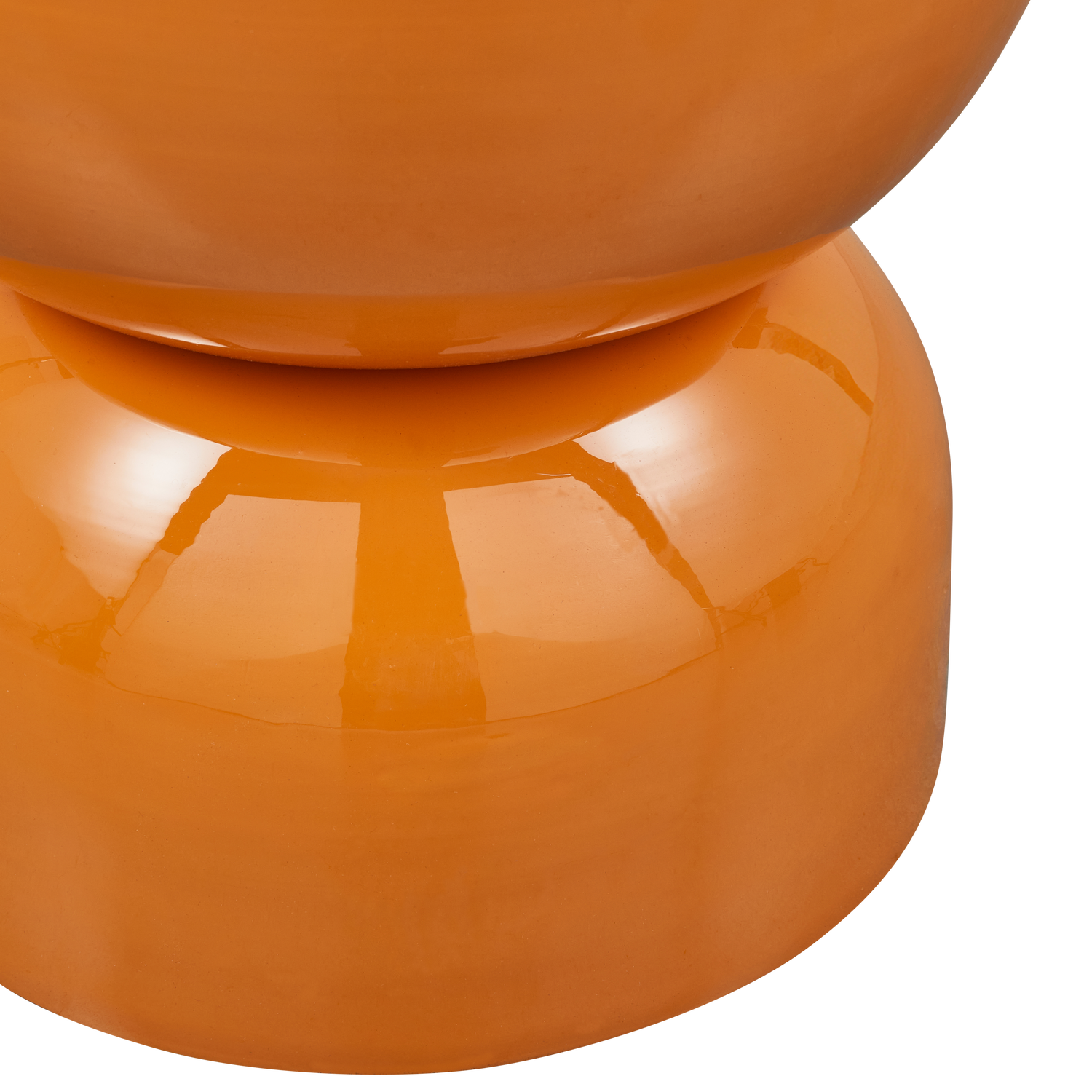Tavolino hekla metallo arancione