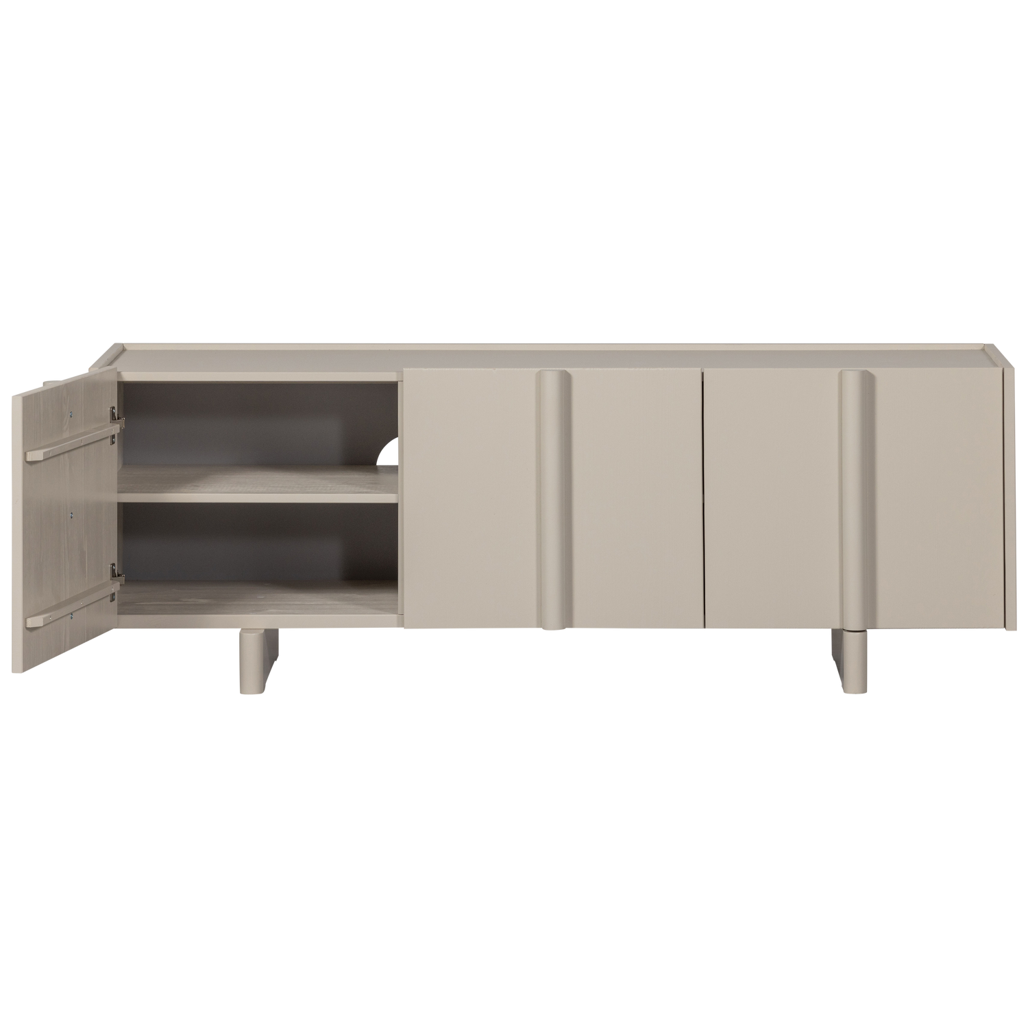 Mobile tv basu 152cm polvere di pino