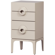 Merge mobile 4 cassetti legno greige