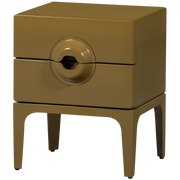 Merge comé/comodo 2 cassetti legno giallo miele