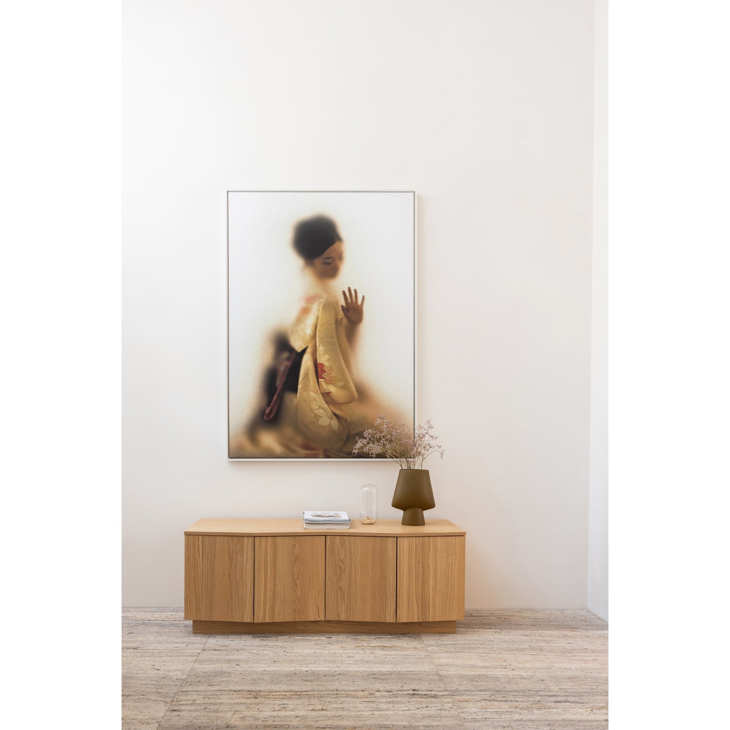 Zuma mobile tv 133cm rovere trasparente