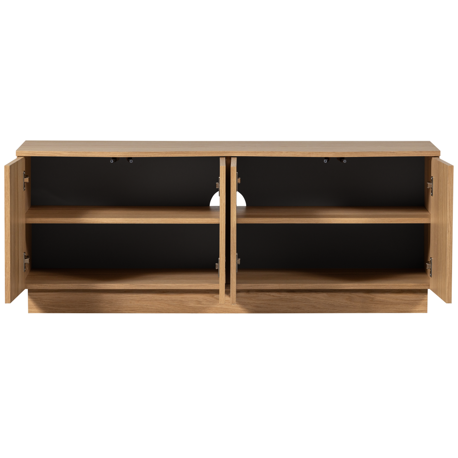 Zuma mobile tv 133cm rovere trasparente