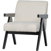 Poltrona lowie naturale/nero